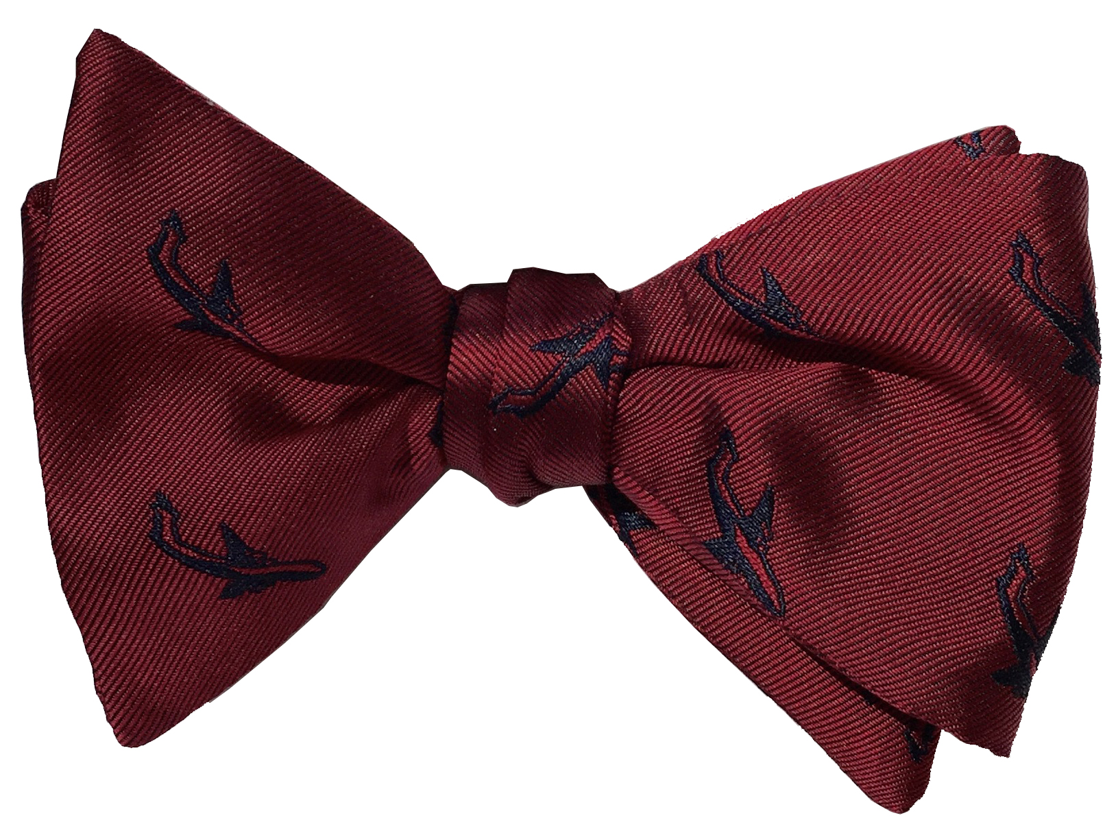 C-5 Galaxy airlifter bow tie in ruby