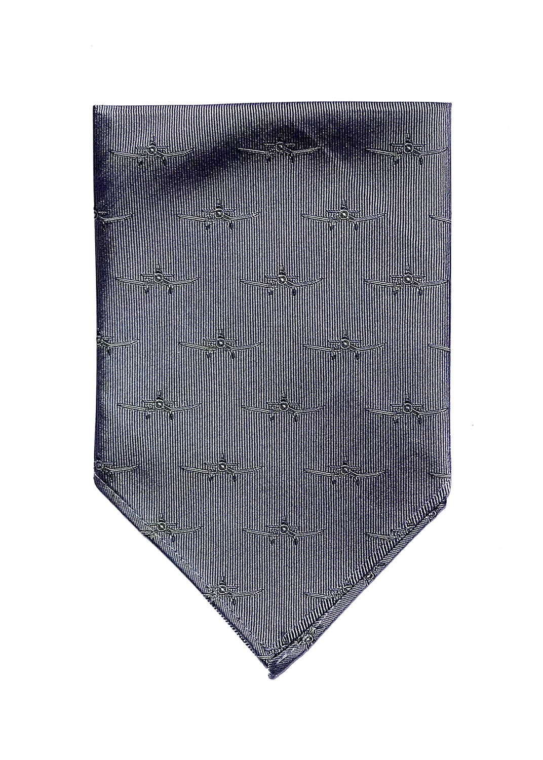 doppeldecker design aviation aircraft airplane pocket square corsair