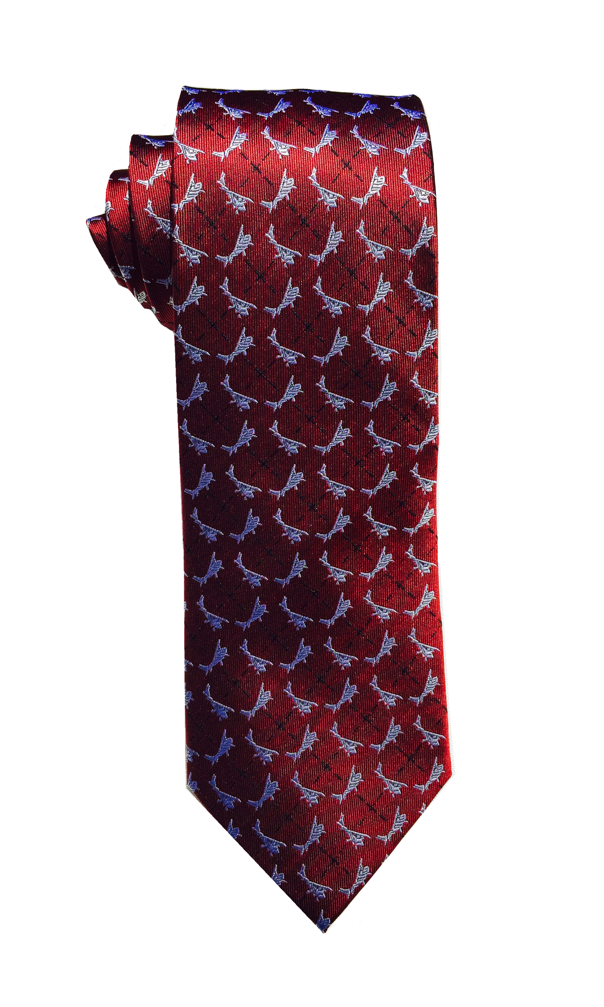 Cessna airplane  tie in red