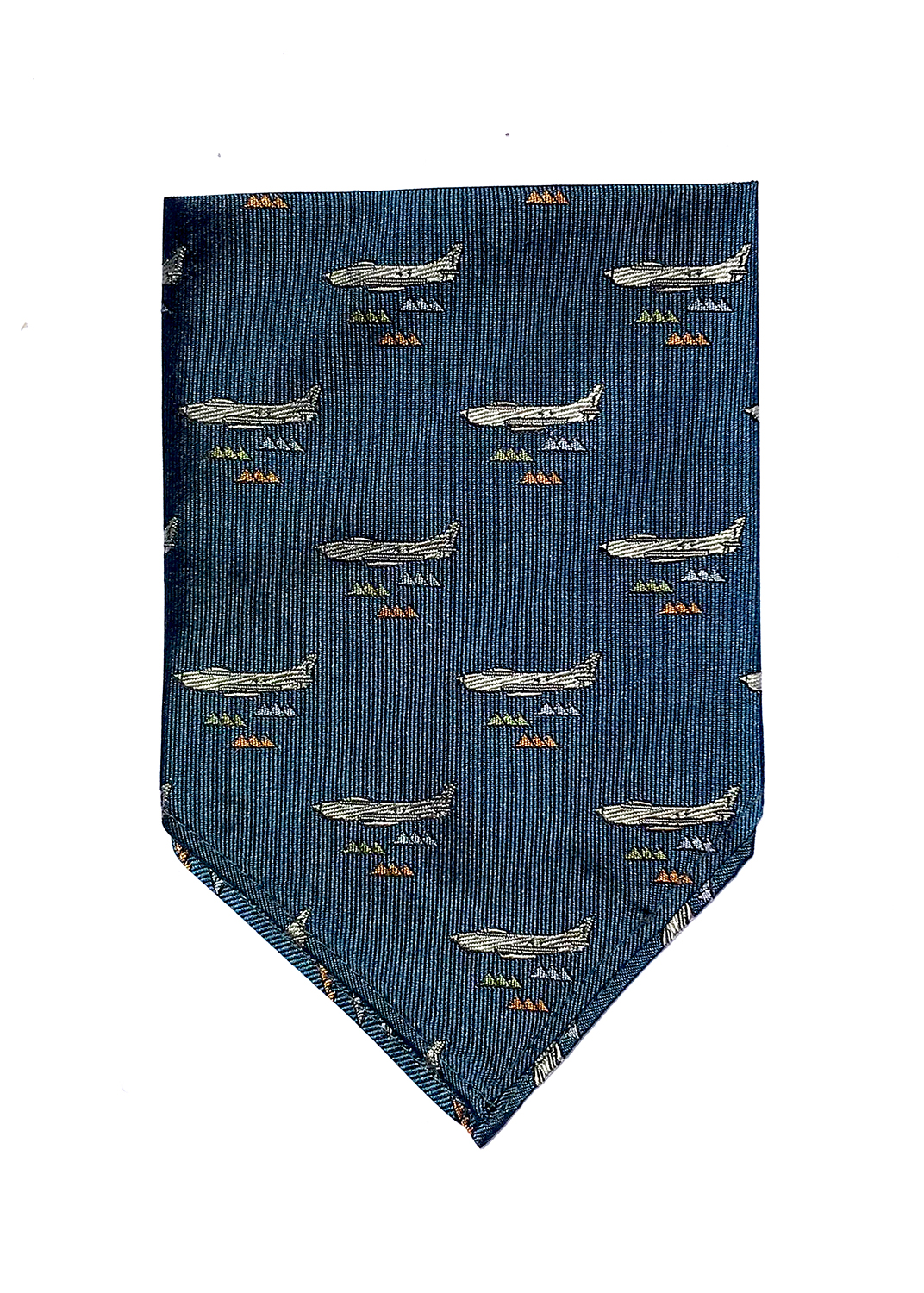 doppeldecker design aviation aircraft airplane pocket square f86