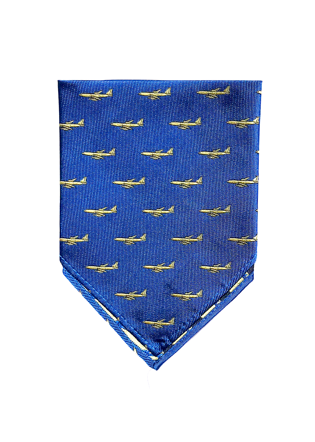 KC-135 Tanker pocket square in blue