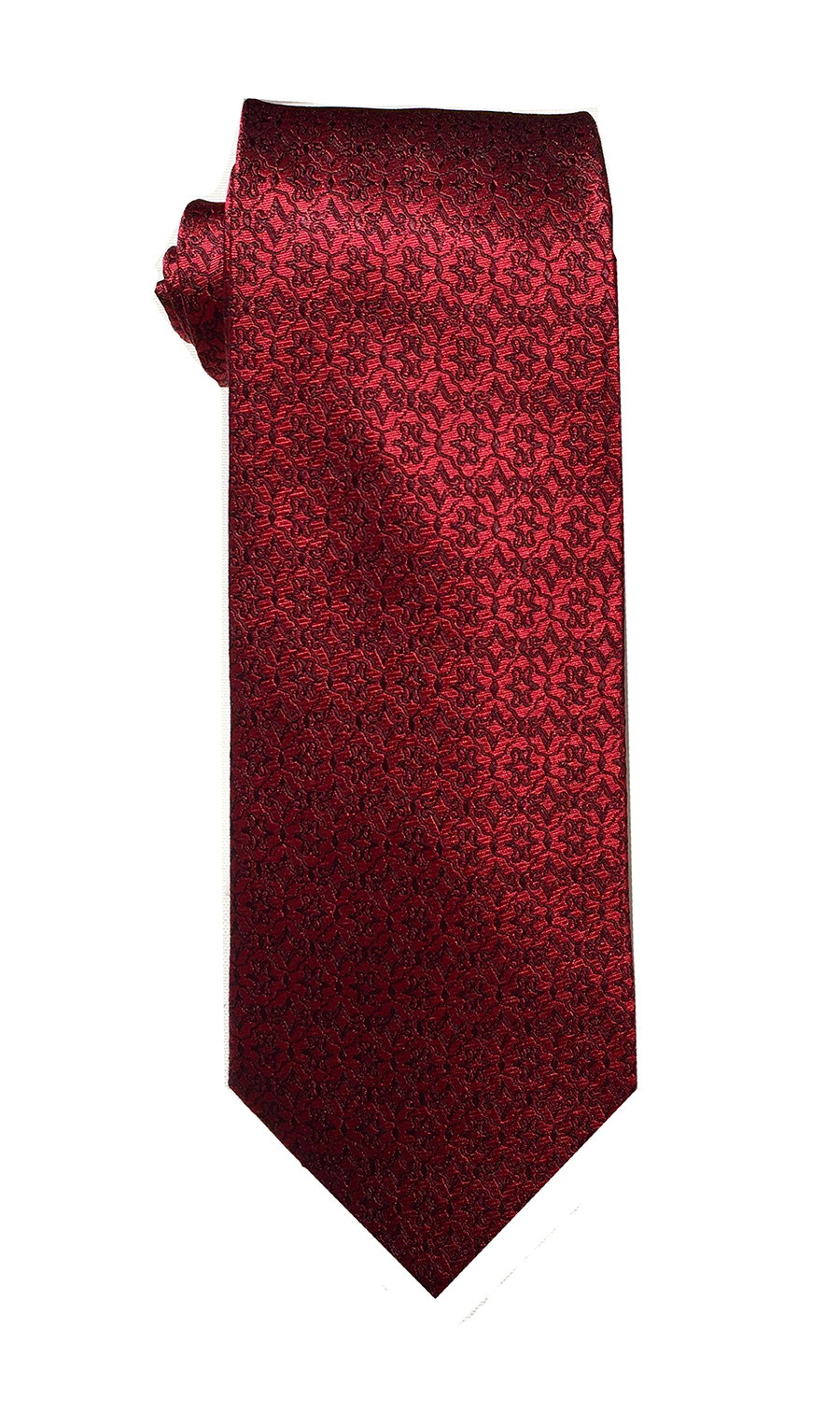 Alpha Lima tie in crimson