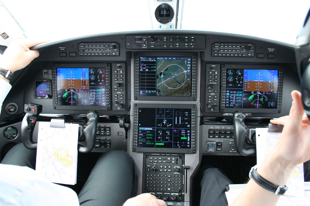 Pilatus PC12 NG flightdeck