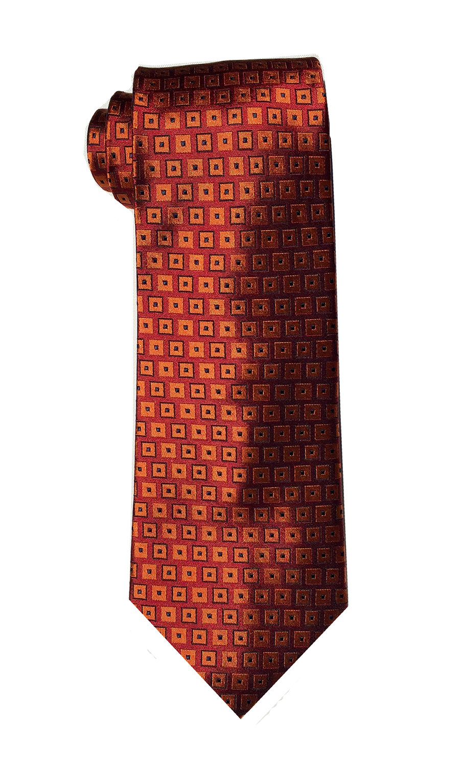 Charlie Delta tie in Seville orange