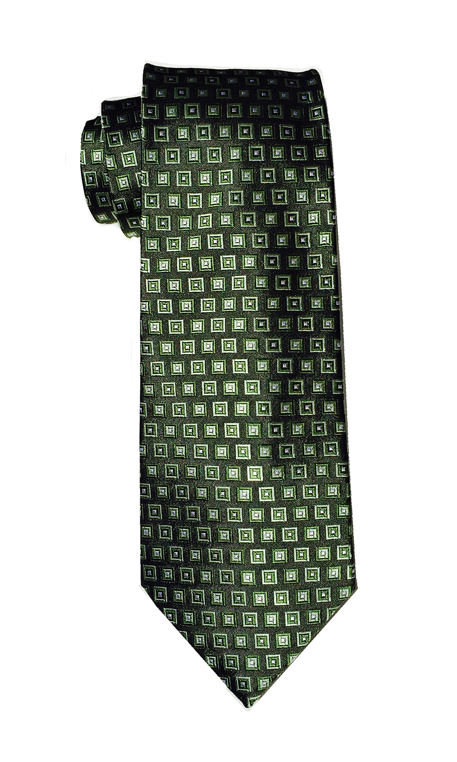 Charlie Bravo tie in moss green