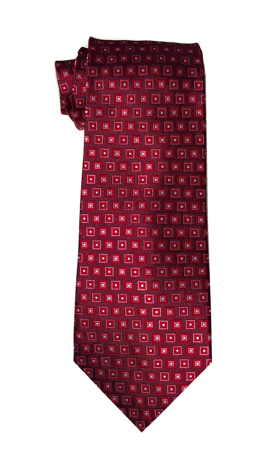 Charlie Bravo tie in crimson