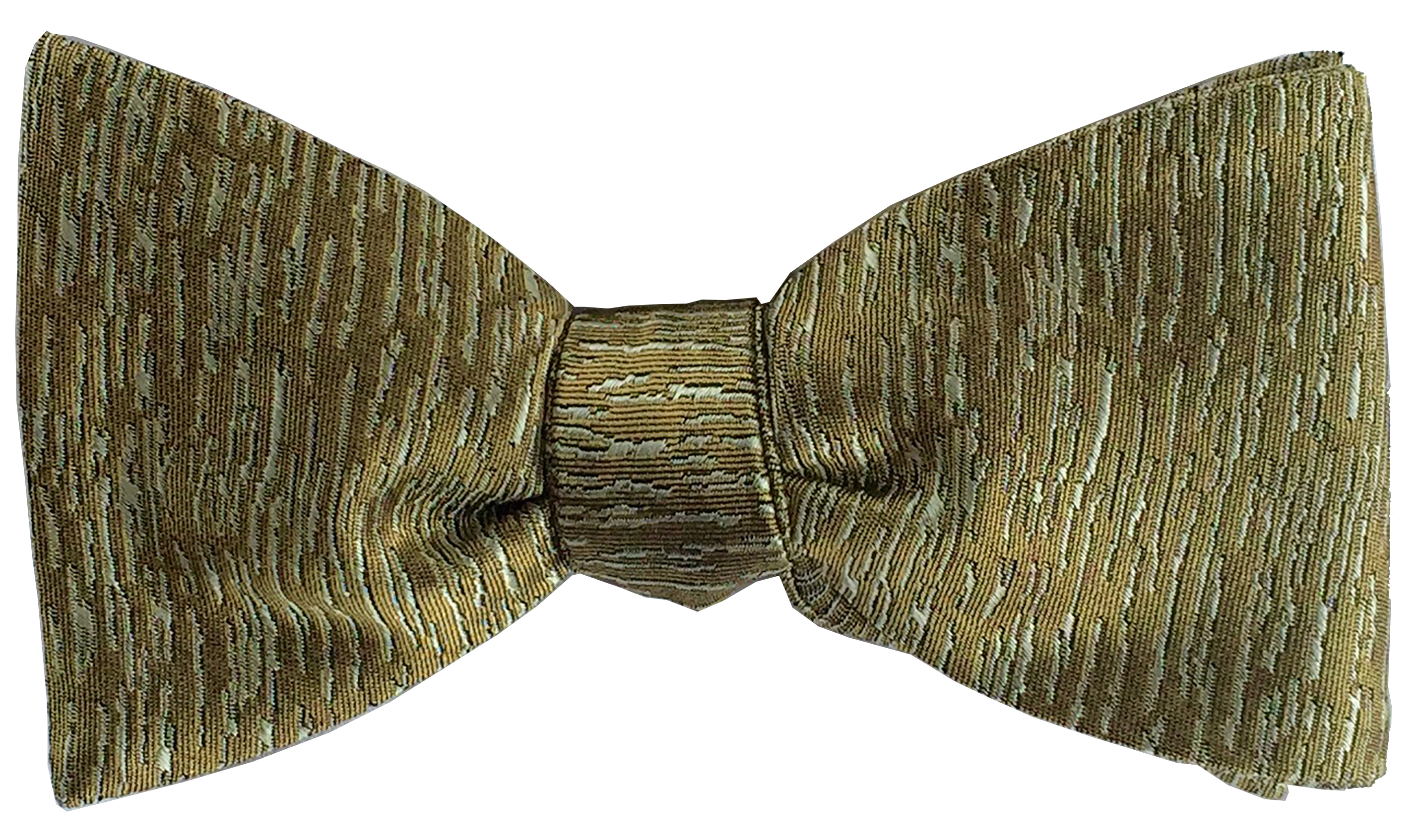 Atlantic Midnight bow tie in gold