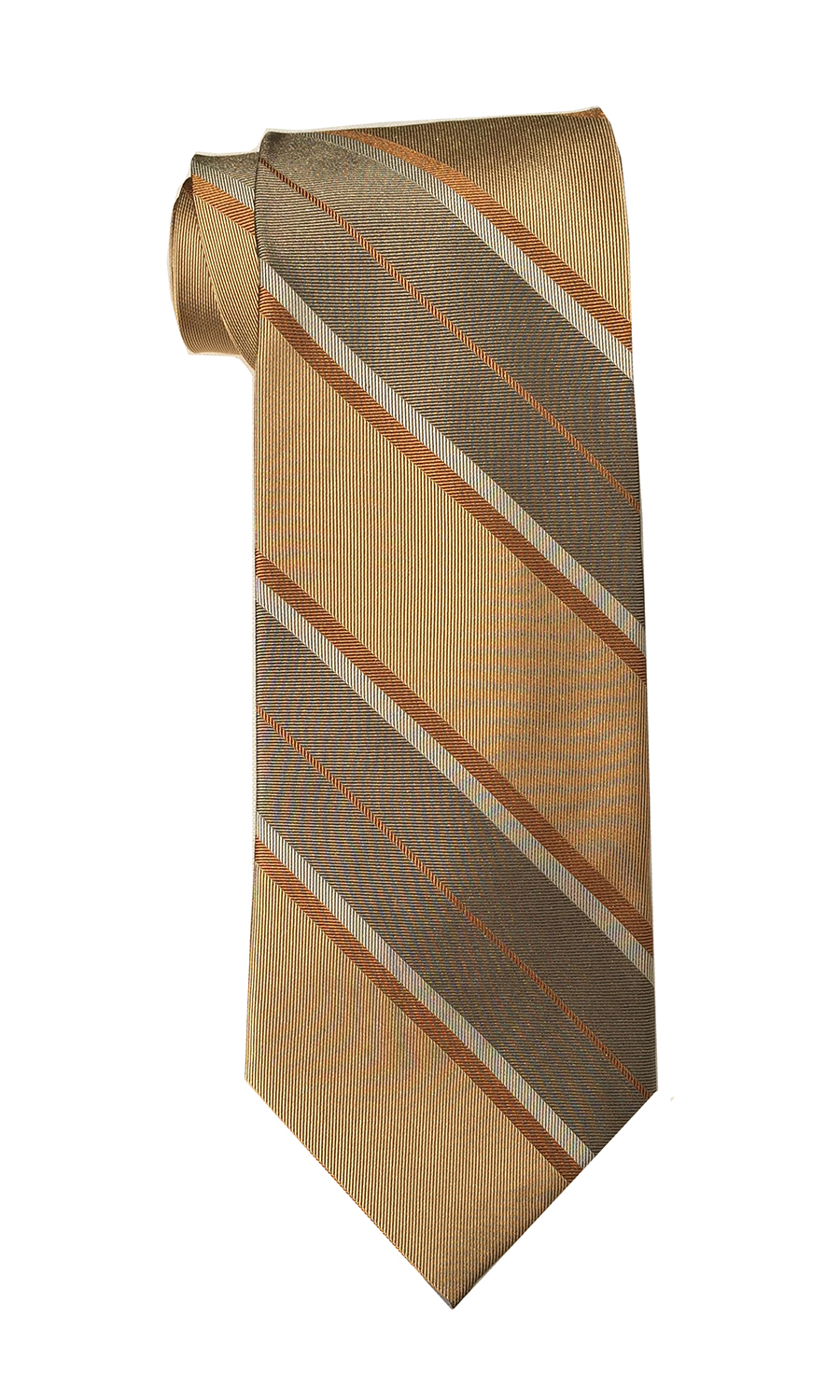 Oscar Lima tie in pheasant and umber