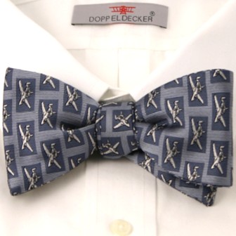 A-10 Thunderbolt fighter jet silk bow tie