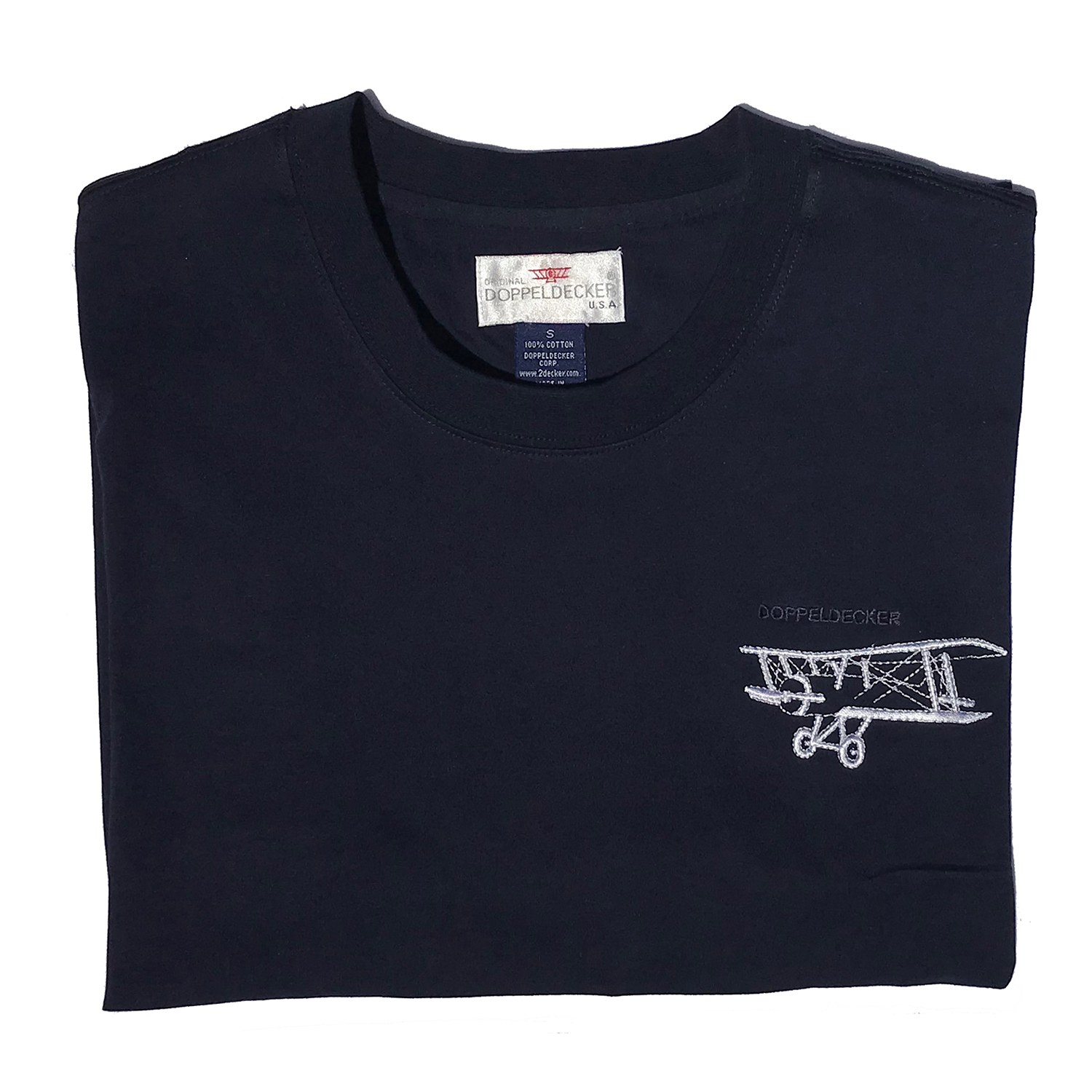 Biplane t-shirt in navy