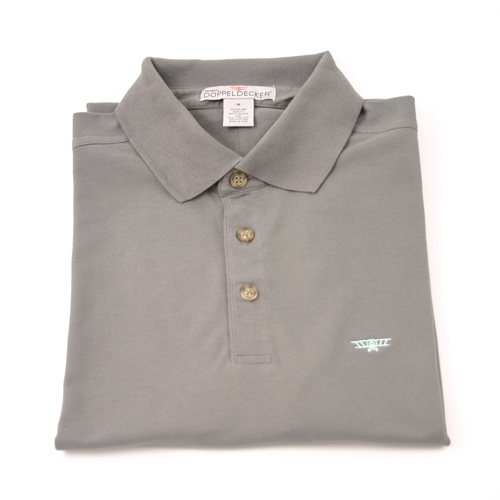 Biplane polo in Grey Charcoal