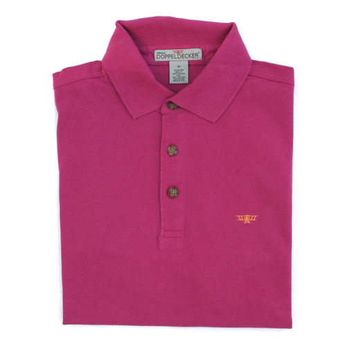 Biplane polo in fuchsia magenta