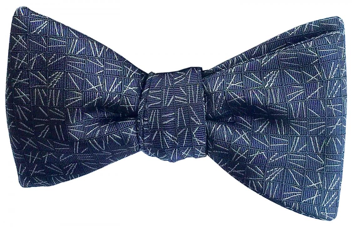 doppeldecker design designer aviation airplane aircraft silk bow tie bowtie scattering pine