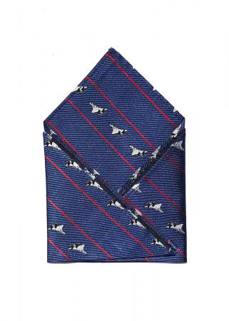 doppeldecker design aviation aircraft airplane pocket square f15