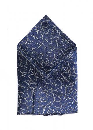 Anvil Crawler pocket square in navy 1