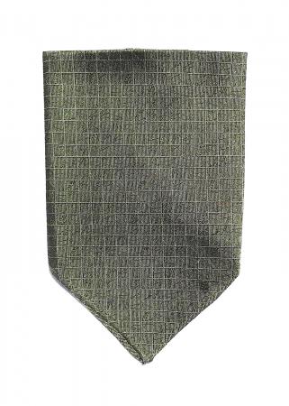 Scattering Pine pocket square in forest green