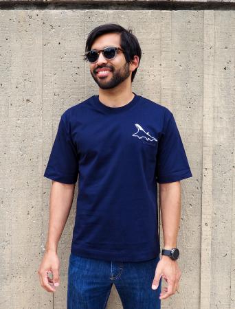 Concorde t-shirt in navy 2