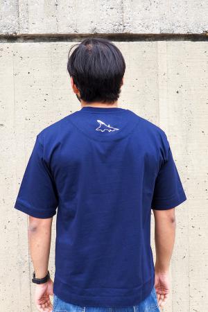 Concorde t-shirt in navy 3