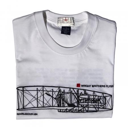 Wright Flyer t-shirt in white