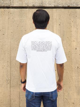 Wright Flyer t-shirt in white 3