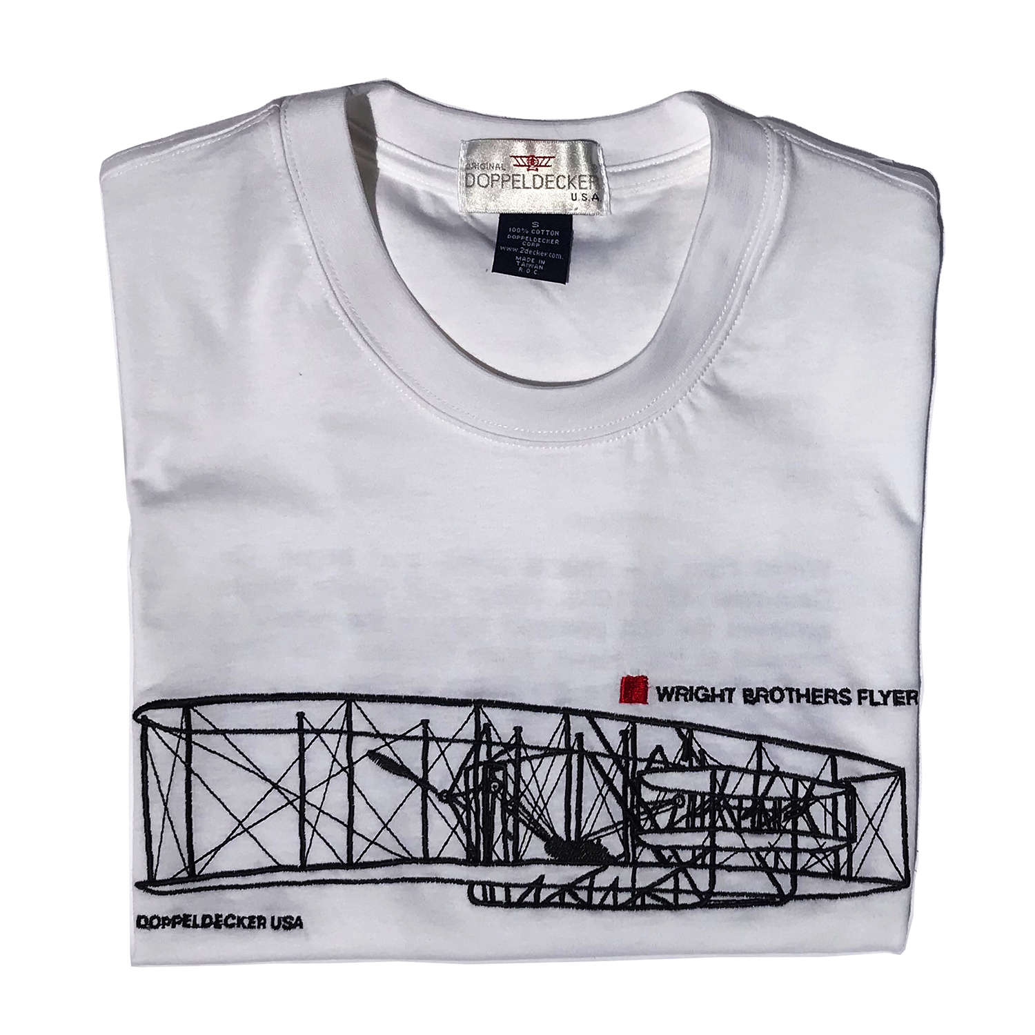 Wright Flyer t-shirt in white