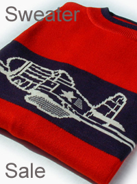 aviation sweaters P-51 Mustang